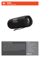 JBL Flip 6 Specification 